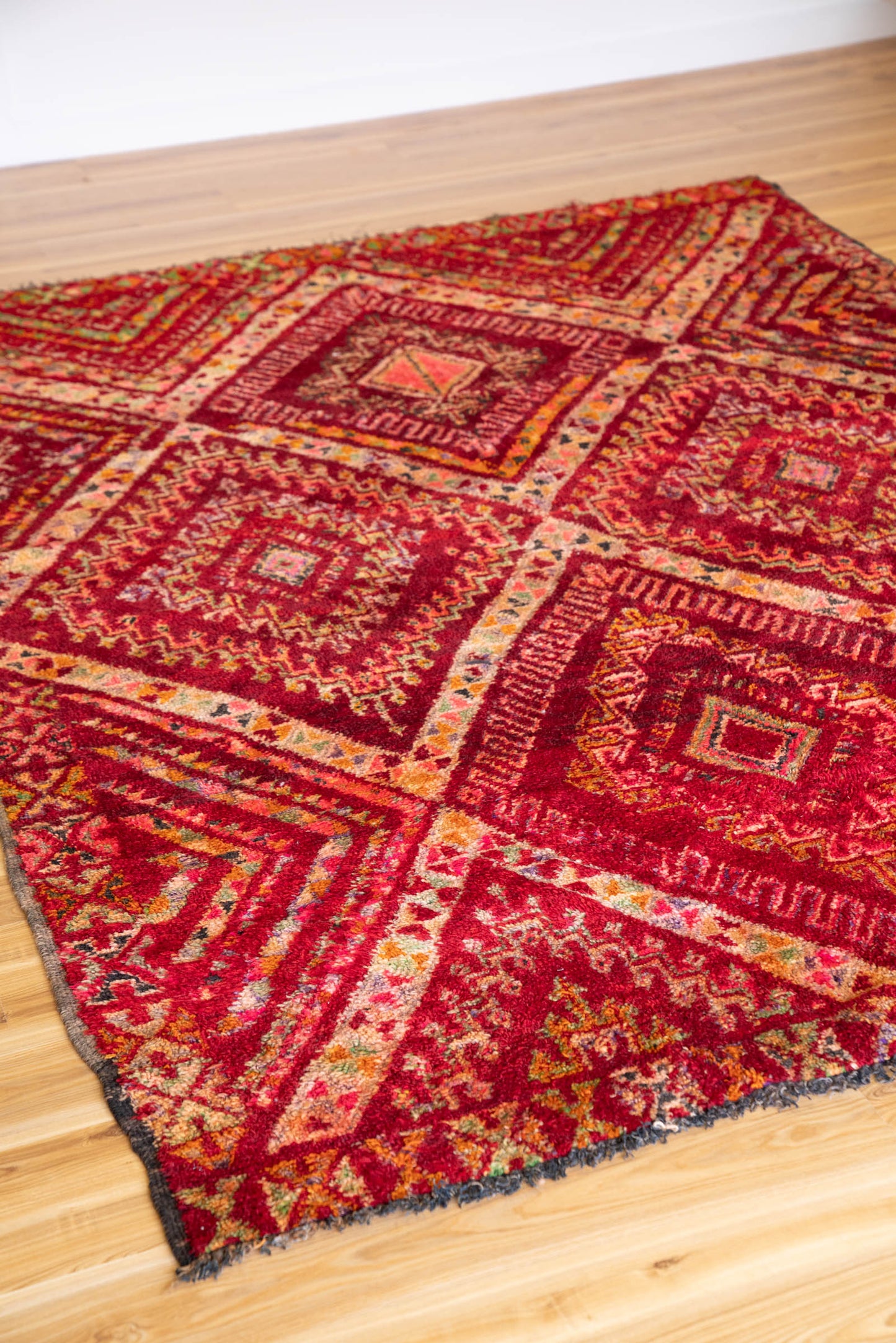 Vintage Moroccan Beni M'Guild Rug - Nurhan