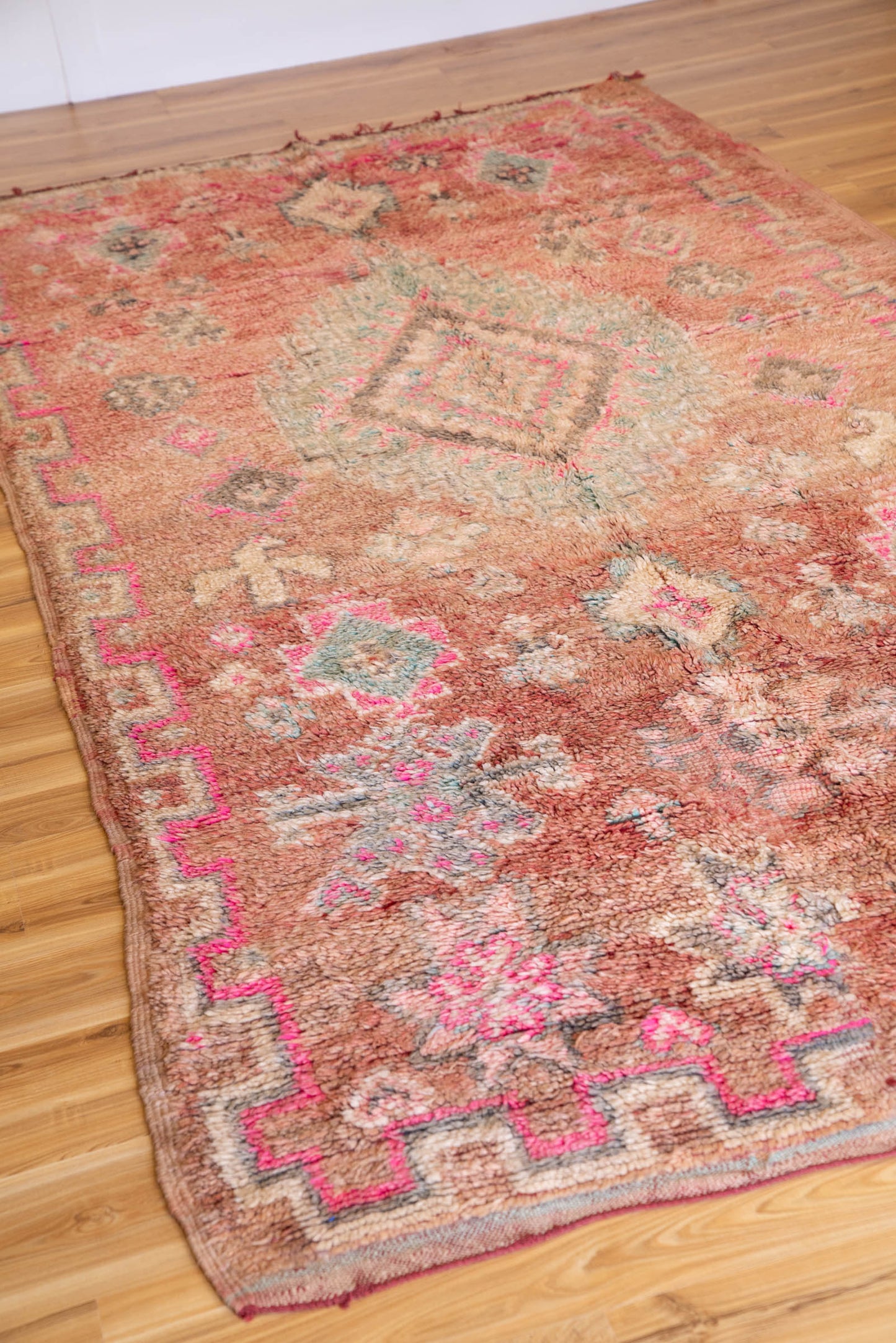 Vintage Moroccan Boujaad Rug - Rana