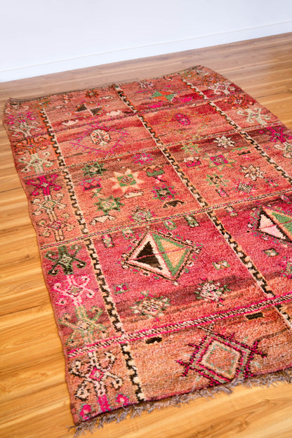 Vintage Moroccan Boujaad Rug