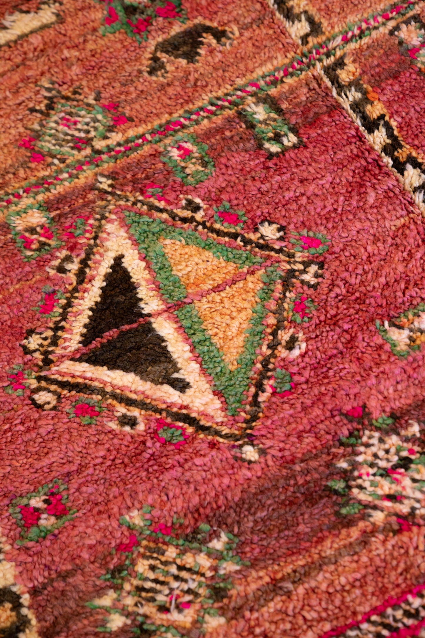 Vintage Moroccan Boujaad Rug