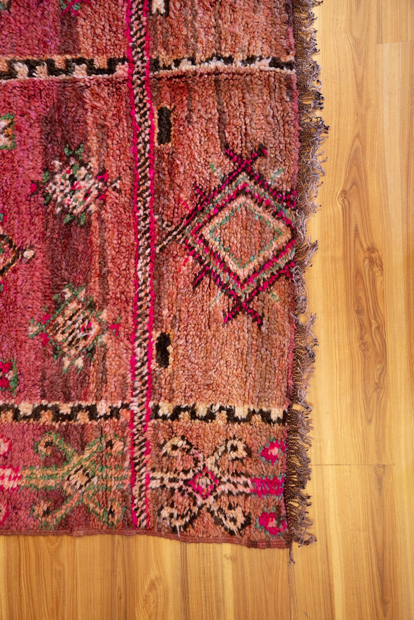 Vintage Moroccan Boujaad Rug