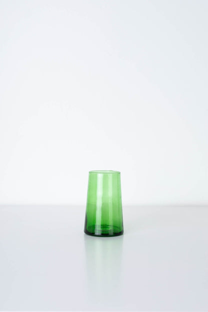 Moroccan Green Coneshaped Glass - Extra Large