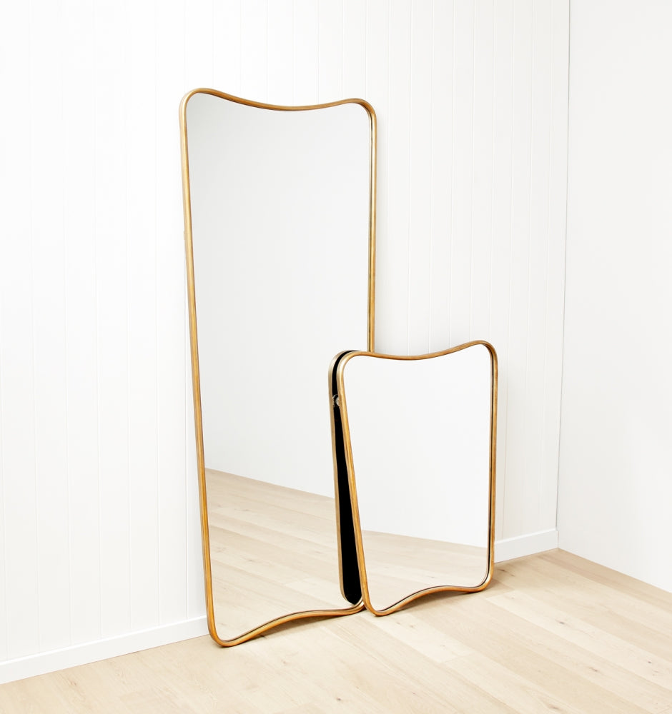 Pierre Bronze Floor Mirror