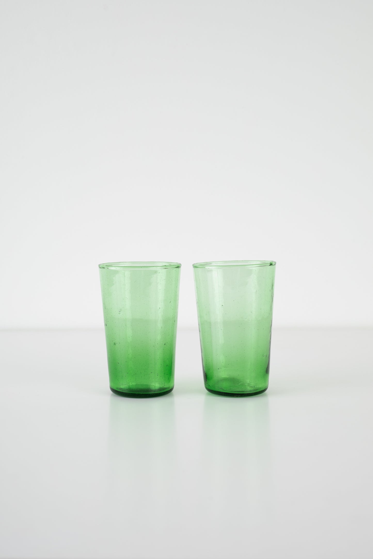 Moroccan Green Straight Glass