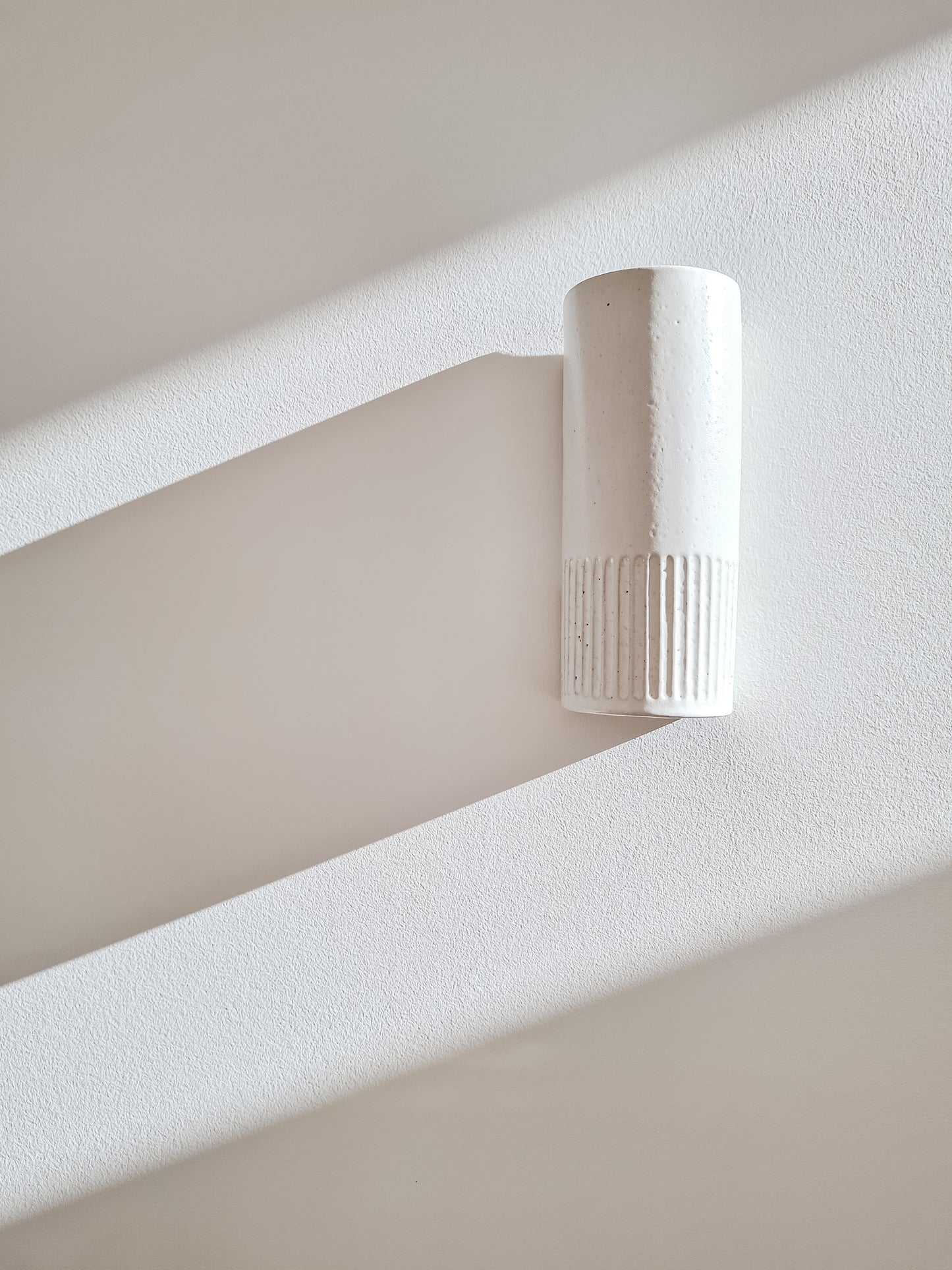 We Ponder | Tall or Short Day Interior Ceramic Wall Light
